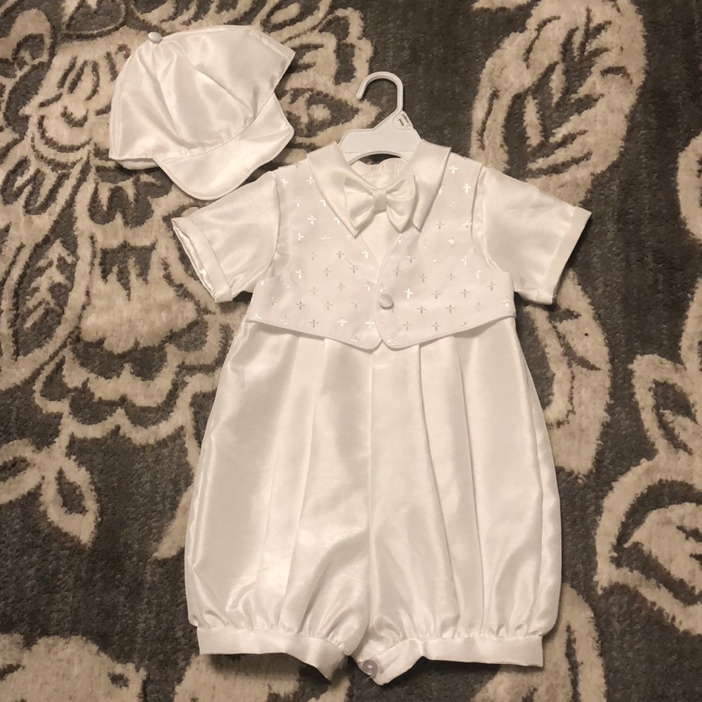 Baptismal set for Baby boy 9-12 months